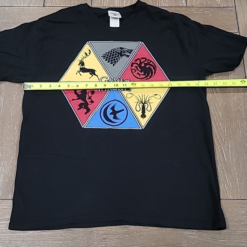 HBO Game Of Thrones Black Short Sleeve T-Shirt Size L - Picture 8 of 10